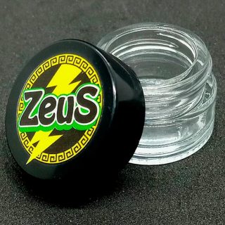 Contenedor Redondo Vidrio para Wax - Zeus