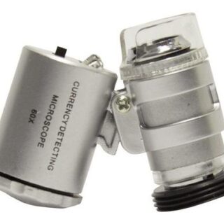 Lupa/Microscopio 60x  con Luz - C/Pilas