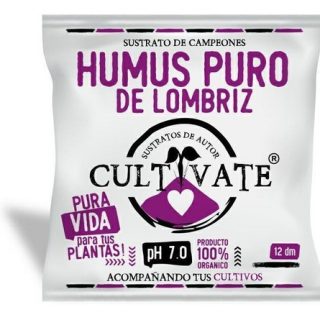 Humus Puro de Lombriz - 12dm - Cultivate