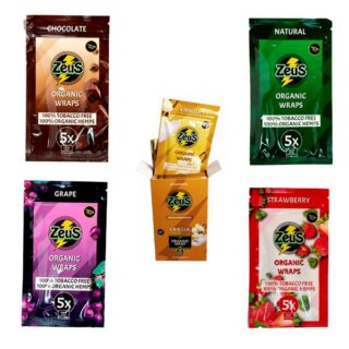 Zeus Wrap Organic Hemp x 5 (varios sabores)