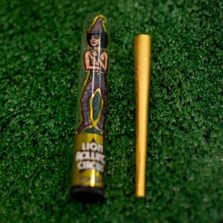 Cono  Papel de Oro - Lion Rolling Circus