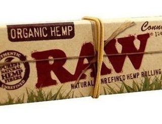Papel Raw Organic Connoisseur 1 1/4 + filtros