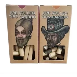 Filtros Pre Rolados Carbon x 50u - Lion Rolling Circus