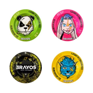 Cenicero Metal Premium - 3 Rayos